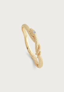 Serpent Hinged Bangle