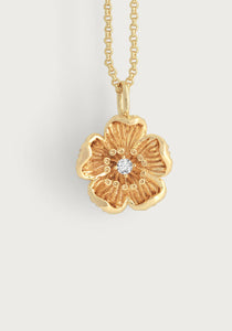 Wildflower Gold Pendant Necklace