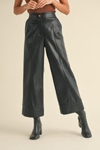 Jett Leather Wide Leg