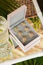 Triple Fan Palm Earring