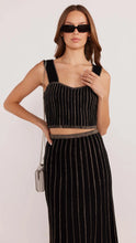 Celia Lurex Striped Top