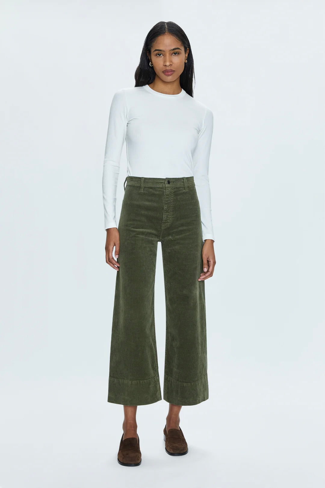 dark green pant pistola 