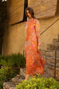 colorful printed maxi oliphant 