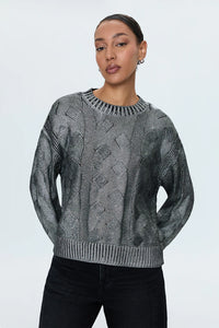 long sleeve knitted sweater top pistola 