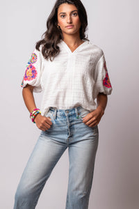 puff sleeve blouse thml