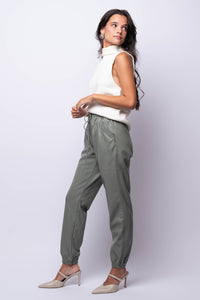 Cabo Leather Jogger