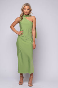 Saffron Halter Midi Dress