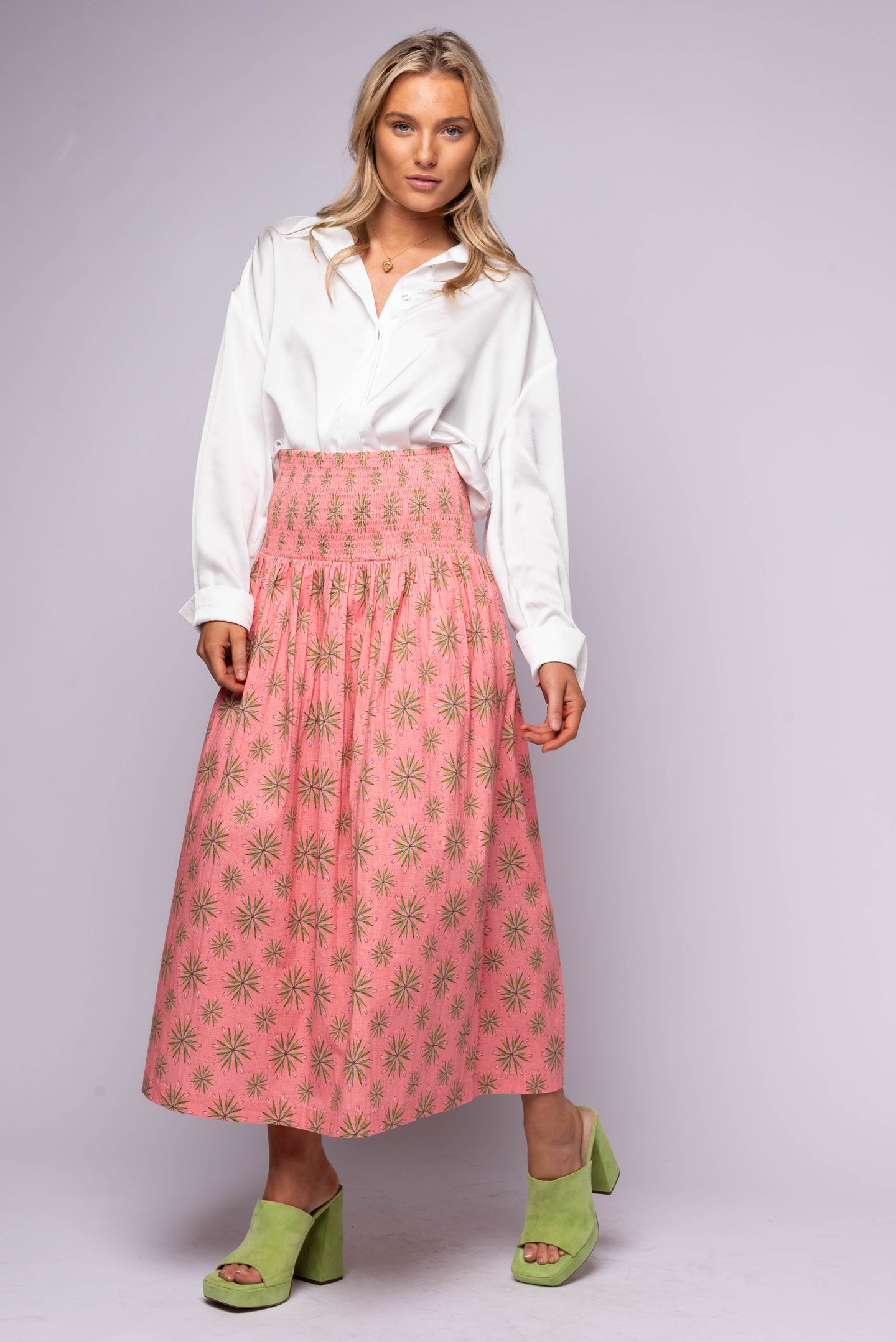 Betsy Floral Midi Skirt