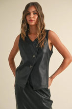 Lucian Leather Top