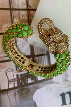 green garland bags bracelet 