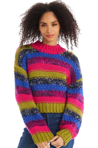 colorful knitted allison new york outerwear 