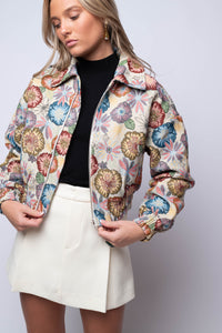 Petunia Printed Jacket