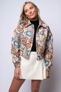 Petunia Printed Jacket