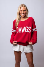 Dawgs Knit Sweater - White Stripe