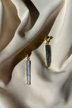 Blue Kyanite Long Earrings