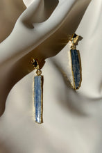 Blue Kyanite Long Earrings