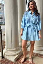 Blue Jay Shirt Dress