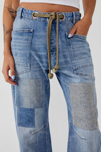 Moxie Low Slung Pull On Jeans