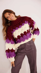 Margot Bobble Knit Jumper