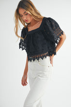 Cordelia Crochet Top