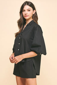 Bentley Balloon Sleeve Blouse