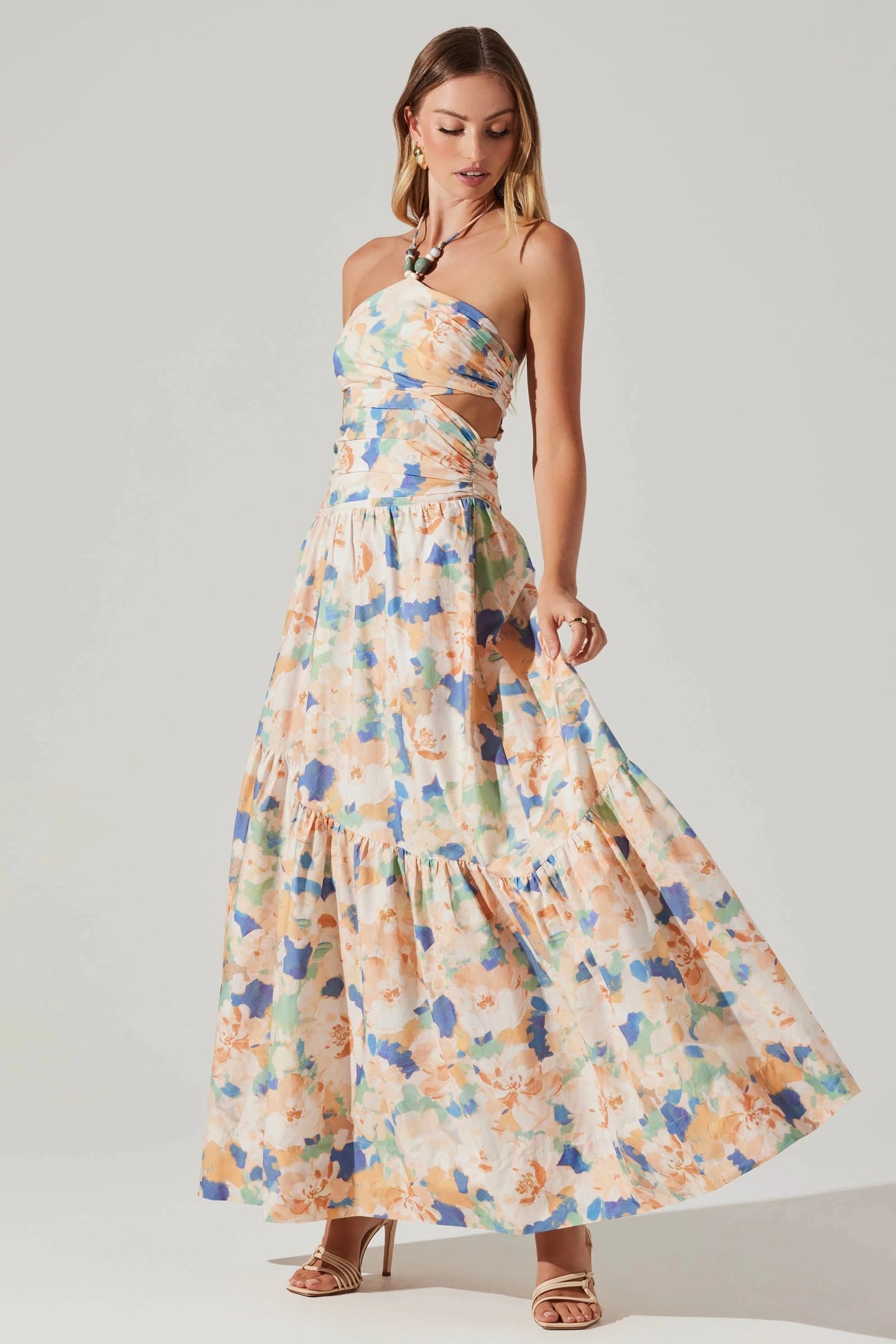 Linnea Halter Maxi Dress