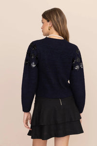 Mondrian Sweater | Navy