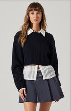 cable knit sweater astr the label