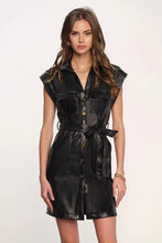 leather dress heartloom