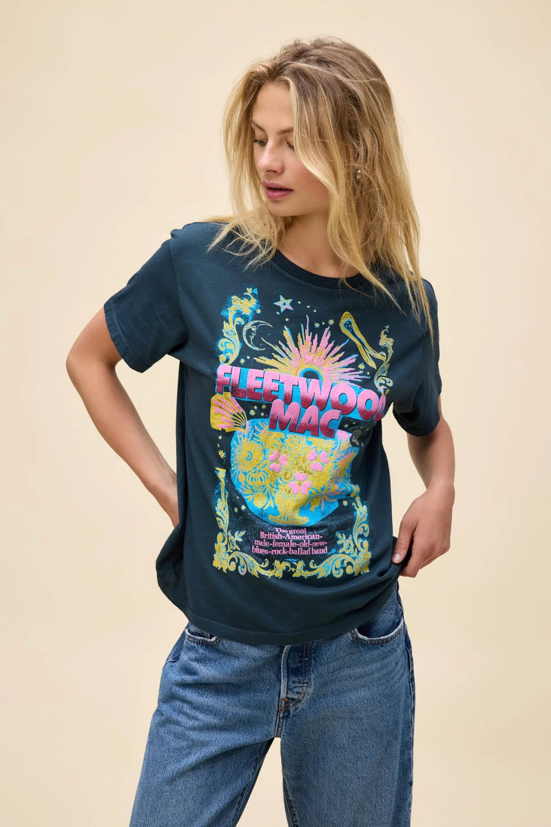 Fleetwood Mac Celestial Bouquet BF Tee