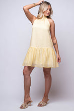 thml womens clothing yellow mini dress