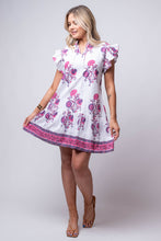 lillie mini dress victoria dunn pink