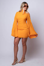 Fabianna Flare Sleeve Dress