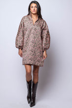 Betsy Collar Jacquard Dress