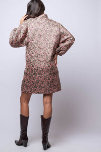 Betsy Collar Jacquard Dress