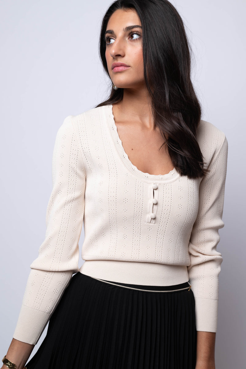 Colin Pointelle Sweater