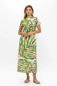 oliphant maxi dress green