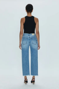 Cassie Crop Super High Rise Straight