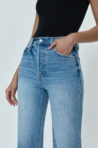 Cassie Crop Super High Rise Straight