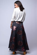 floral maxi skirt oliphant