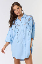 Blue Jay Shirt Dress