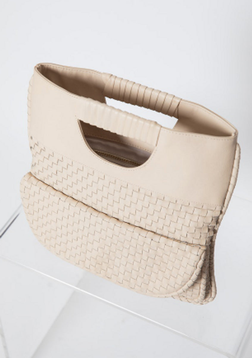 Clarisse Woven Clutch