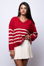 Ready to Rumble V Neck Sweater