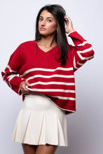 Ready to Rumble V Neck Sweater