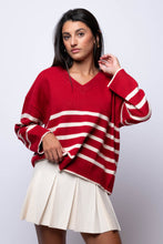 Ready to Rumble V Neck Sweater