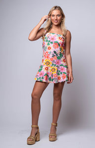 Floral Pop Mini Dress