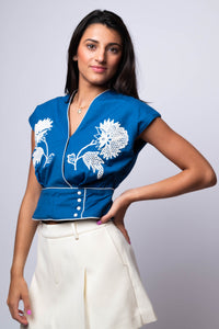 Nene Embroidered Top