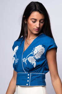 Nene Embroidered Top