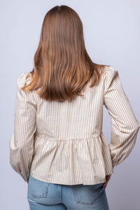 Sara Stripe Blouse