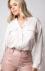 Irene Effortless Button Down Shirt - Bandit and the Babe